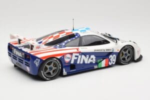 McLaren F1 GTR Team Bigazzi #39 N. Piquet / A. Cecotto / D. Sullivan 24 Hours of Le Mans 1996 Minichamps 1:18 530133639 Metāl — attēls 3 no 8