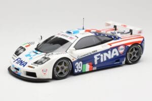 McLaren F1 GTR Team Bigazzi #39 N. Piquet / A. Cecotto / D. Sullivan 24 Hours of Le Mans 1996 Minichamps 1:18 530133639 Metāl