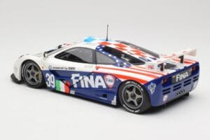 McLaren F1 GTR Team Bigazzi #39 N. Piquet / A. Cecotto / D. Sullivan 24 Hours of Le Mans 1996 Minichamps 1:18 530133639 Metāl — attēls 7 no 8