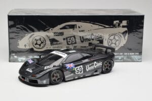 McLaren F1 GTR #59 Ueno Clinic Y. Dalmas / J.J. Lehto / M. Sekiya 24 Hours of Le Mans Winner 1995 Minichamps 1:18 530133559 M — attēls 8 no 8