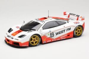 McLaren F1 GTR West Competition #49 J. Nielsen / J. Mass / T. Bscher 24 Hours of Le Mans 1995 Minichamps 1:18 530133549 Metāl