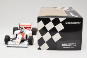 McLaren Ford MP4/8 #7 M. Hakkinen 1993 Minichamps 1:18 530931837 Metāls — attēls 6 no 6