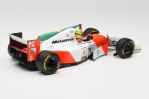 McLaren MP4/8 Ford #8 A. Senna Winner European GP Donington 1993 Minichamps 1:18 540931848 Metāls — attēls 2 no 6