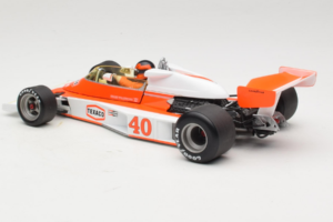 McLaren M23 Ford #40 G. Villeneuve British GP 1977 Minichamps 1:18 530771840 Metāls — attēls 5 no 7