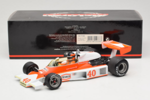 McLaren M23 Ford #40 G. Villeneuve British GP 1977 Minichamps 1:18 530771840 Metāls — attēls 7 no 7