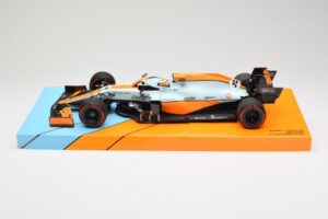 McLaren MCL35M #4 L. Norris 3rd Place Monaco GP 2021 Minichamps 1:18 533212402 Metāls