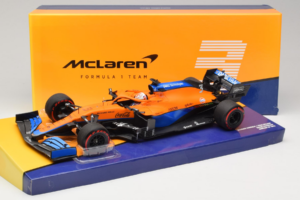 McLaren MCL35M Mercedes #3 D. Ricciardo McLaren F1 Team Bahrain Grand Prix 2021 Minichamps 1:18 533211803 Sveķi — attēls 7 no 7