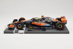 McLaren MCL60 #4 L. Norris F1 2023 Minichamps 1:18 537231804 Metāls