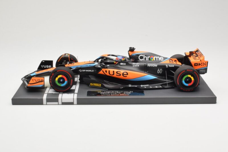 McLaren MCL60 #81 O. Piastri F1 2023 Minichamps 1:18 537231881 Metāls