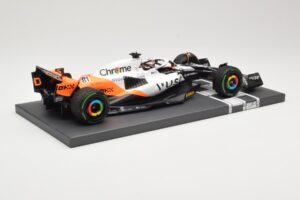 McLaren MCL60 #81 O. Piastri Monaco GP 2023 Minichamps 1:18 537232581 Metāls — attēls 3 no 6