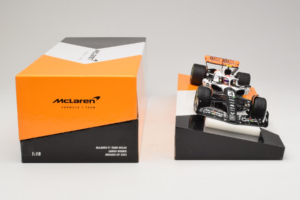 McLaren MCL60 #4 L. Norris McLaren F1 Team Monaco Grand Prix 2023 Minichamps 1:18 533232504 Sveķi — attēls 6 no 7