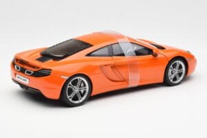 McLaren MP4-12C Oranžs AUTOart 1:18 76006 Metāls — attēls 3 no 8