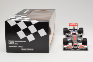 McLaren MP4-27 Mercedes #3 J. Button Vodafone McLaren Showcar F1 2012 Minichamps 1:18 530121873 Metāls — attēls 7 no 7