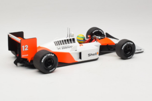 McLaren MP4/4 Honda #12 A. Senna Marlboro McLaren F1 World Champion 1988 Minichamps 1:18 540881812 Metāls — attēls 2 no 7