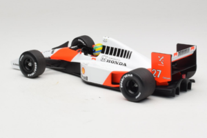 McLaren MP4/5B Honda #27 A. Senna Marlboro McLaren F1 World Champion 1990 Minichamps 1:18 540901827 Metāls — attēls 5 no 7