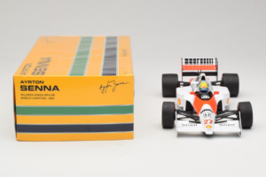 McLaren MP4/5B Honda #27 A. Senna Marlboro McLaren F1 World Champion 1990 Minichamps 1:18 540901827 Metāls — attēls 6 no 7