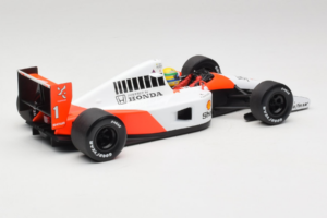 McLaren MP4/6 Honda #1 A. Senna Marlboro McLaren F1 World Champion 1991 Minichamps 1:18 540911801 Metāls — attēls 2 no 7