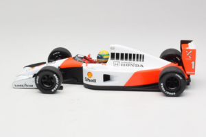 McLaren MP4/6 Honda #1 A. Senna Marlboro McLaren F1 World Champion 1991 Minichamps 1:18 540911801 Metāls — attēls 3 no 7
