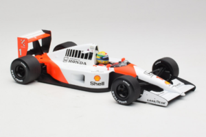 McLaren MP4/6 Honda #1 A. Senna Marlboro McLaren F1 World Champion 1991 Minichamps 1:18 540911801 Metāls — attēls 4 no 7