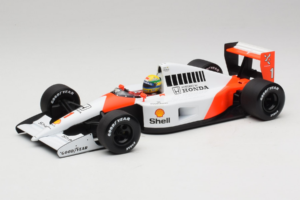 McLaren MP4/6 Honda #1 A. Senna Marlboro McLaren F1 World Champion 1991 Minichamps 1:18 540911801 Metāls