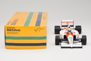 McLaren MP4/6 Honda #1 A. Senna Marlboro McLaren F1 World Champion 1991 Minichamps 1:18 540911801 Metāls — attēls 6 no 7