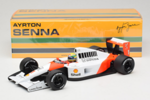 McLaren MP4/6 Honda #1 A. Senna Marlboro McLaren F1 World Champion 1991 Minichamps 1:18 540911801 Metāls — attēls 7 no 7