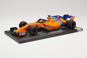 McLaren MCL33 Renault #14 F. Alonso Last F1 Race Abu Dhabi GP 2018 Minichamps 1:18 537183914 Metāls — attēls 2 no 6