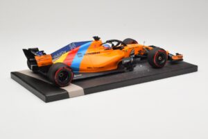 McLaren MCL33 Renault #14 F. Alonso Last F1 Race Abu Dhabi GP 2018 Minichamps 1:18 537183914 Metāls — attēls 3 no 6
