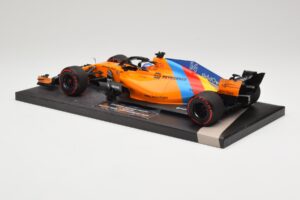 McLaren MCL33 Renault #14 F. Alonso Last F1 Race Abu Dhabi GP 2018 Minichamps 1:18 537183914 Metāls — attēls 5 no 6