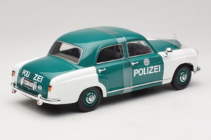 Mercedes 180 Ponton Polizei Revell 1:18 8863 Metāls — attēls 2 no 6
