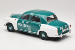 Mercedes 180 Ponton Polizei Revell 1:18 8863 Metāls — attēls 5 no 6