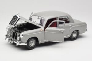 Mercedes 180 W120 Ponton Graphite Grey Revell 1:18 08974 Metāls — attēls 2 no 8