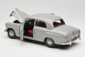 Mercedes 180 W120 Ponton Graphite Grey Revell 1:18 08974 Metāls — attēls 5 no 8
