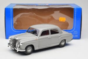 Mercedes 180 W120 Ponton Graphite Grey Revell 1:18 08974 Metāls — attēls 8 no 8