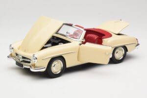 Mercedes 190 SL W121 Bēšs Minichamps 1:18 103037034 Metāls — attēls 2 no 8