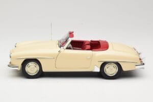 Mercedes 190 SL W121 Bēšs Minichamps 1:18 103037034 Metāls — attēls 4 no 8