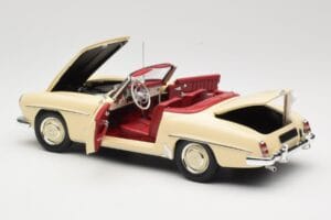 Mercedes 190 SL W121 Bēšs Minichamps 1:18 103037034 Metāls — attēls 5 no 8