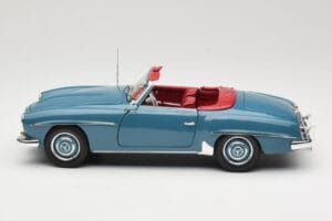 Mercedes 190 SL W121 Zils Minichamps 1:18 103037033 Metāls — attēls 4 no 8