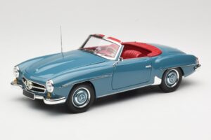 Mercedes 190 SL W121 Zils Minichamps 1:18 103037033 Metāls