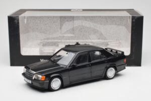 Mercedes 190E 2.3-16 W201 Melns Dīlera Izdevums Norev 1:18 B66040663 Metāls — attēls 8 no 8