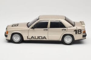 Mercedes 190E 2.3-16 W201 #1 N. Lauda Race of Champions Nurburgring 1984 AUTOart 1:18 88431 Metāls — attēls 4 no 8