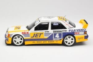 Mercedes 190E 2.5-16 EVO 1 W201 Team MS-Jet #4 R. Asch DTM 1989 Minichamps 1:18 155893604 Metāls — attēls 3 no 6