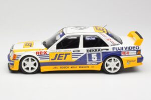 Mercedes 190E 2.5-16 EVO 1 W201 Team MS-Jet #5 M. Reuter DTM 1989 Minichamps 1:18 155893605 Metāls — attēls 3 no 6