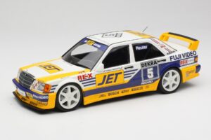 Mercedes 190E 2.5-16 EVO 1 W201 Team MS-Jet #5 M. Reuter DTM 1989 Minichamps 1:18 155893605 Metāls