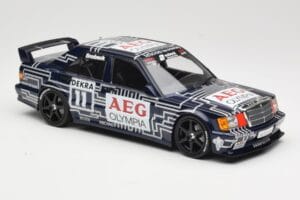 Mercedes 190E 2.5-16 EVO 1 W201 Team Snobeck #11 D. Snobeck DTM 1989 Minichamps 1:18 155893611 Metāls — attēls 4 no 6