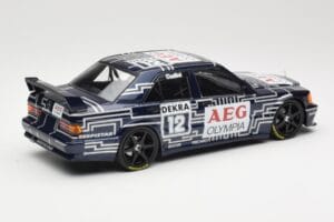 Mercedes 190E 2.5-16 EVO 1 W201 Team Snobeck #12 A. Cudini DTM 1989 Minichamps 1:18 155893612 Metāls — attēls 2 no 6