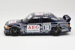 Mercedes 190E 2.5-16 EVO 1 W201 Team Snobeck #12 A. Cudini DTM 1989 Minichamps 1:18 155893612 Metāls — attēls 3 no 6