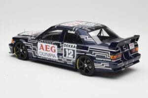 Mercedes 190E 2.5-16 EVO 1 W201 Team Snobeck #12 A. Cudini DTM 1989 Minichamps 1:18 155893612 Metāls — attēls 5 no 6
