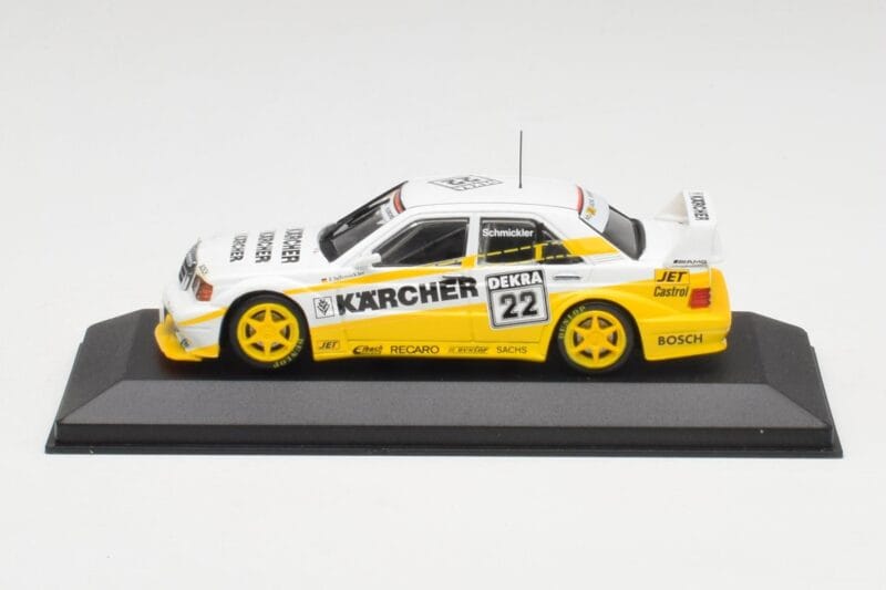 Mercedes 190E 2.5-16 Evo 2 W201 #22 MS Kärcher Schmickler DTM 1990 Minichamps 1:43 Mercedes 190E 2.5-16 Evo 2 W201 #22 MS Kärcher Schmickler DTM 1990 Minichamps 1:43 13120 Metāls