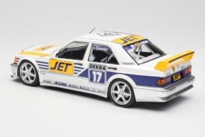 Mercedes 190E 2.5-16 EVO I W201 #17 Team MS-Jet J. van Ommen DTM 1990 Minichamps 1:18 155903617 Metāls — attēls 4 no 6